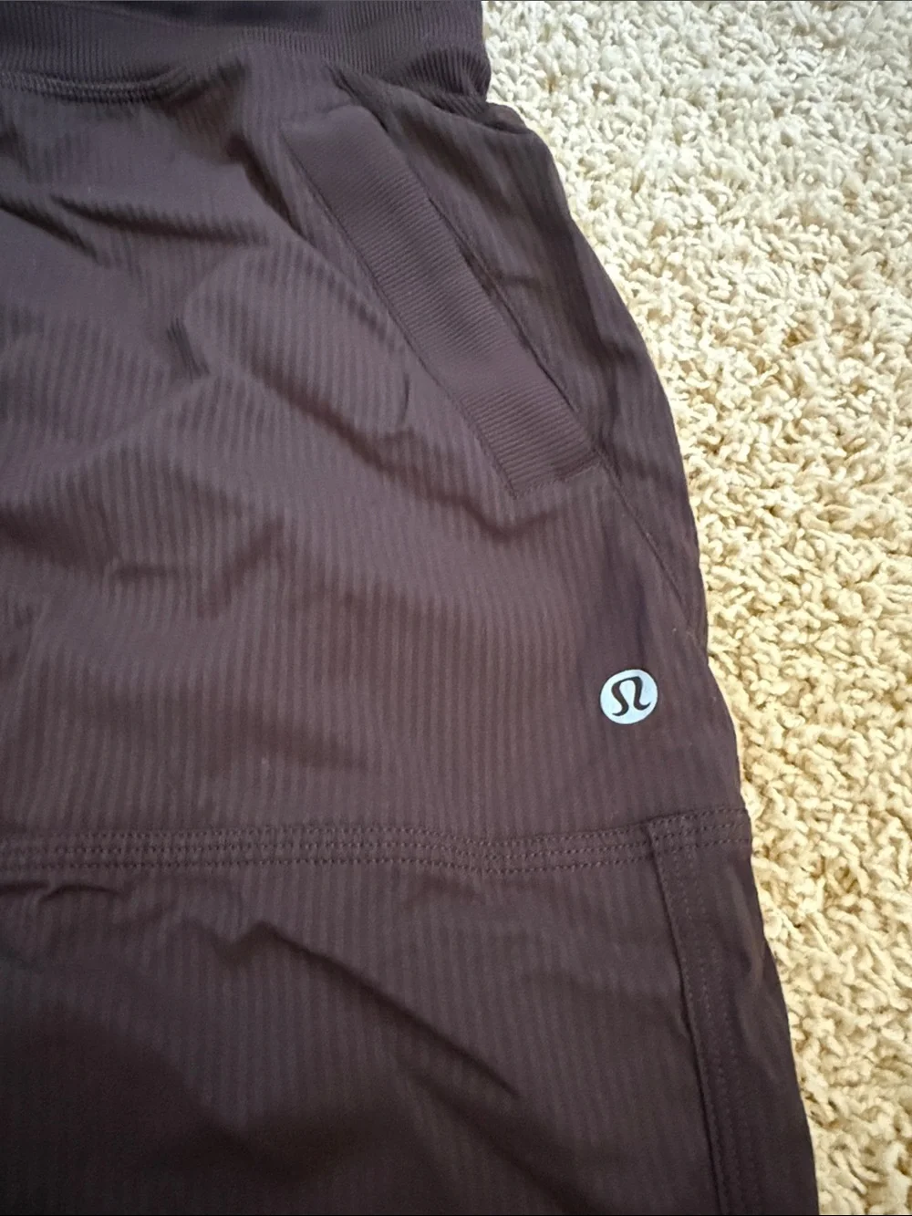Women’s dance studio mid rise, pant regular espresso size 6
